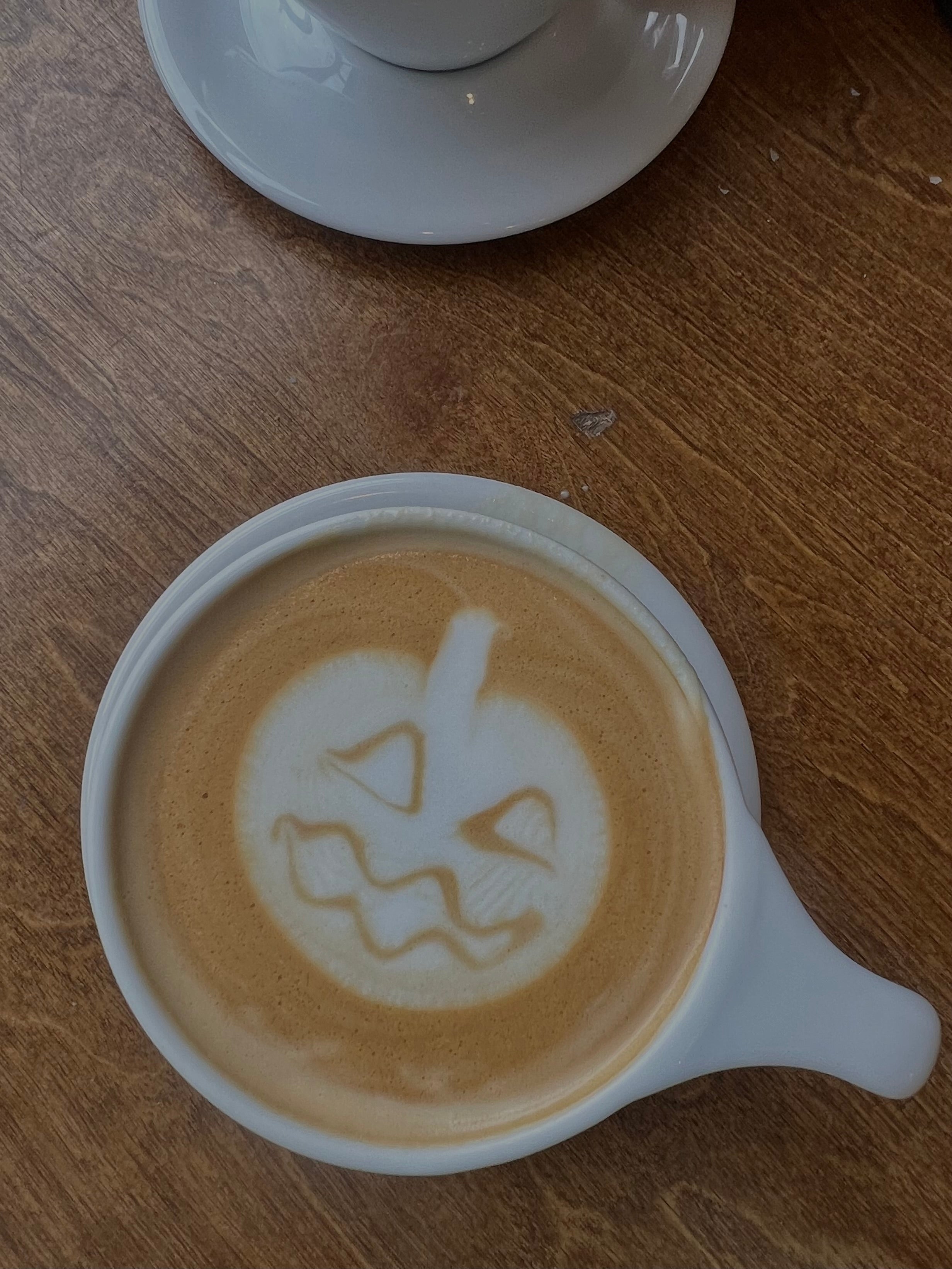 Caramel apple latte